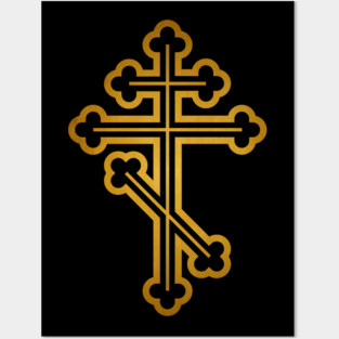 Orthodox Cross Posters and Art