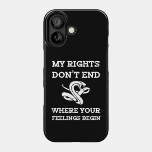 Fuck your feelings Phone Case