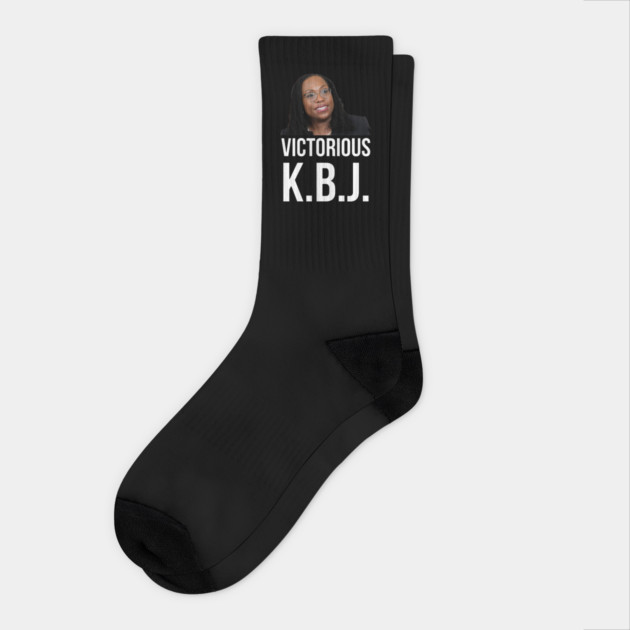 Ketanji Brown Jackson - Victorious KBJ Socks by UrbanLifeApparel