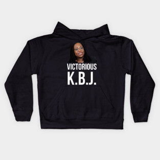 Ketanji Brown Jackson - Victorious KBJ Kids Hoodie