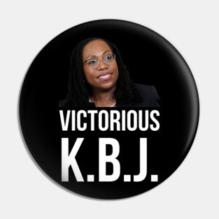 Ketanji Brown Jackson - Victorious KBJ Pin
