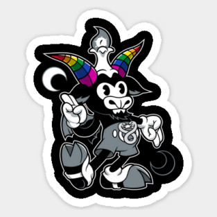 Do Walt Thou Wilt - Baphomet - Pride LGBT Sticker