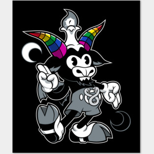 Do Walt Thou Wilt - Baphomet - Pride LGBT Posters and Art