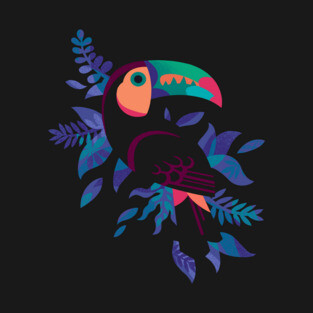 Toucan Silhouette 4 T-Shirt