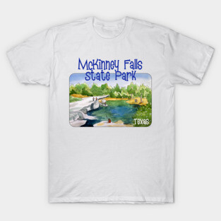 McKinney Falls State Park, Texas T-Shirt