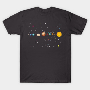 Solar system parade of planets T-Shirt