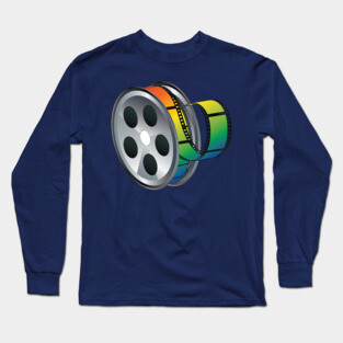 Movie Reel Long Sleeve T-Shirt
