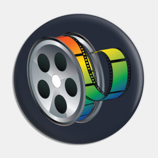 Movie Reel Pin
