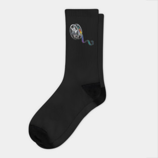 Movie Reel retro Socks
