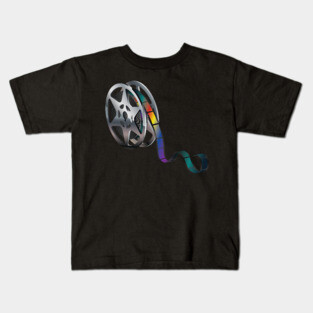 Movie Reel retro Kids T-Shirt