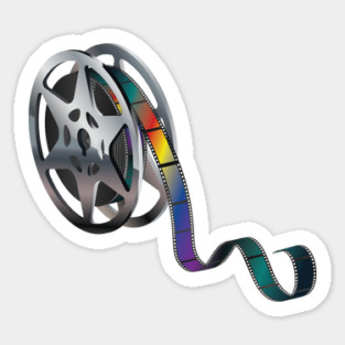 Movie Reel retro Magnet