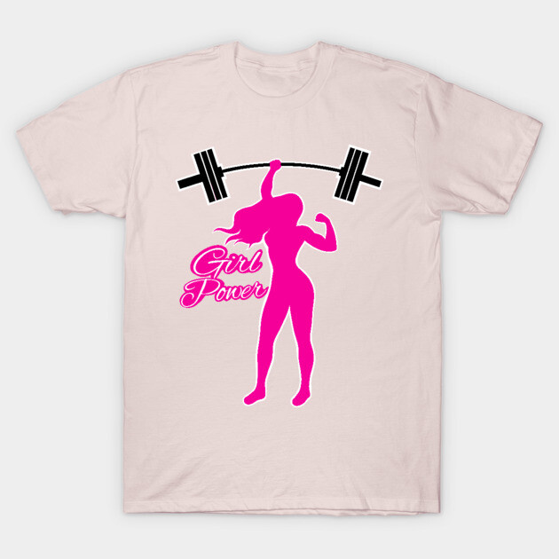 Barbell girl, gym girl, fitness women Fitness For Women T