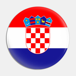 Croatia flag Pin
