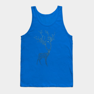 Blue Deer Tank Top