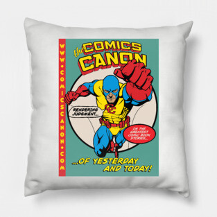 Captain Canon Golden Age Variant Pillow