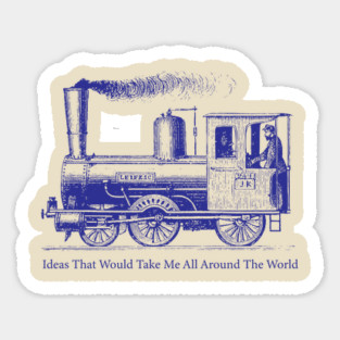 Back on the Train Sticker