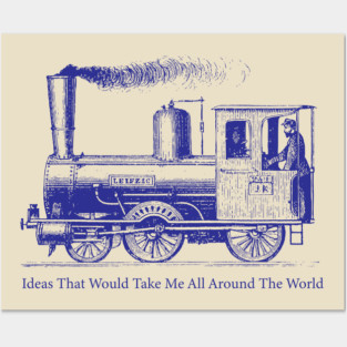 Back on the Train Posters and Art