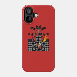 Fury Road Guitar Doof Warrior Phone Case
