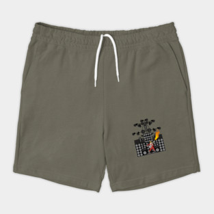 Fury Road Guitar Doof Warrior Shorts
