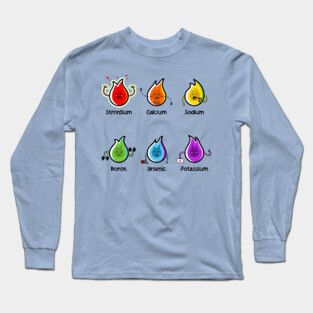 Flaming Elements Science Long Sleeve T-Shirt