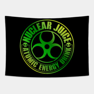 Nuclear Juice Atomic Energy Drink Tapestry