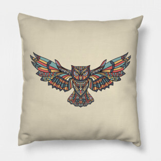 Flying Owl Pillow