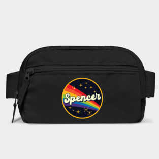 Spencer // Rainbow In Space Vintage Style Bag