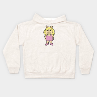 Cute Miss Piggy Kids Hoodie