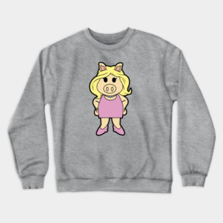 Cute Miss Piggy Crewneck Sweatshirt