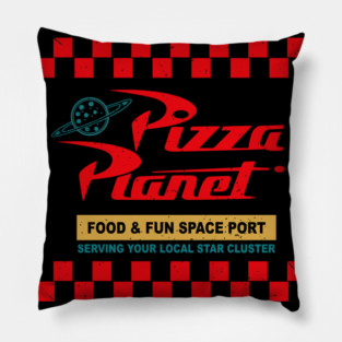Pizza Planet Color Pillow