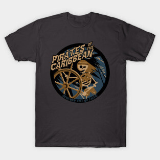 Pirates of the Caribbean (brown and blue) T-Shirt