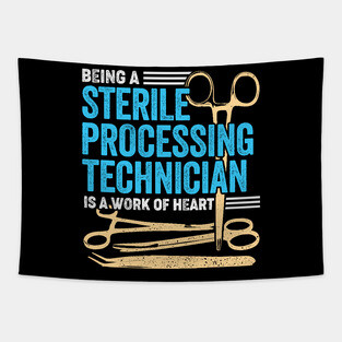 Sterile Processing Technician Job Tech Gift Tapestry