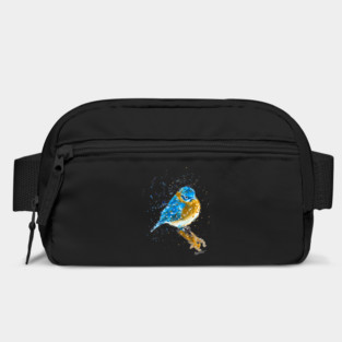 Blue Bird Sitting Bag