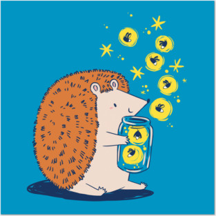 Hedgehog Posters and Art