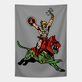 Vintage Man Tapestry