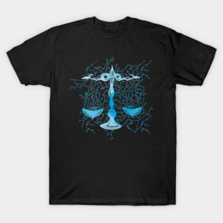 Libra Zodiac Sign Air Element T-Shirt