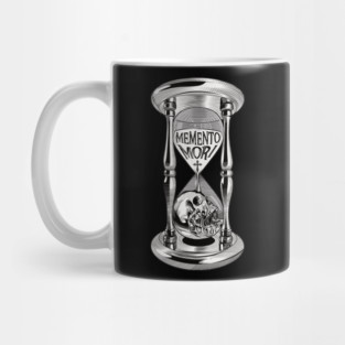 Memento Mori Hourglass Remember Death Mug