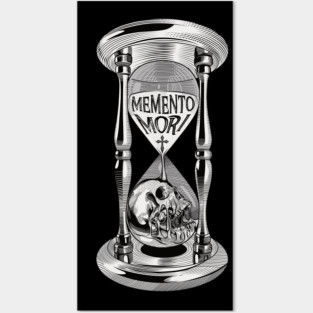 Memento Mori Hourglass Remember Death Posters and Art