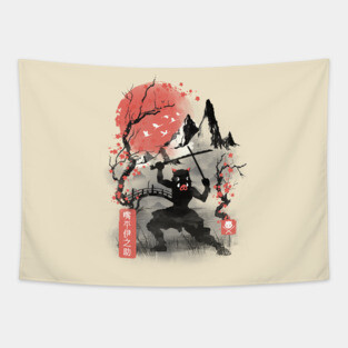 Inosuke Watercolor Nature Tapestry