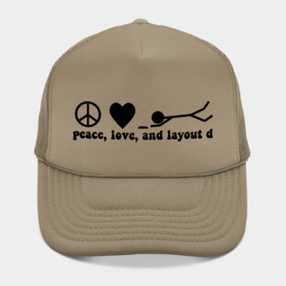 peace, love, and layout d Hat