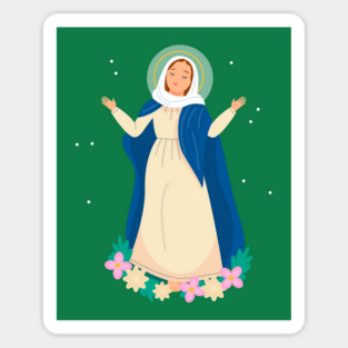 Virgin Mary Sticker
