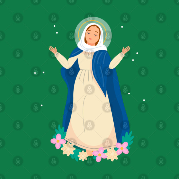 Virgin Mary by Mako Design 