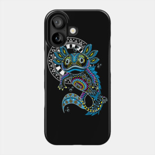 huichol axolotl Phone Case