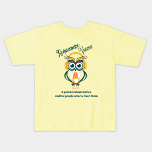 Renaissance Voices Podcast Merch Kids T-Shirt