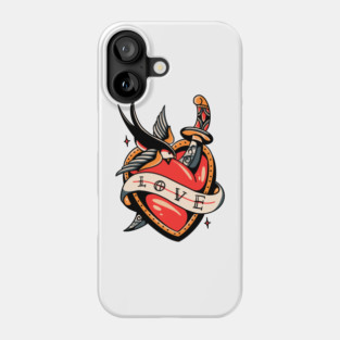 love tattoo Phone Case