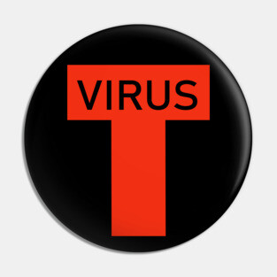 Gorillaz T-virus Pin