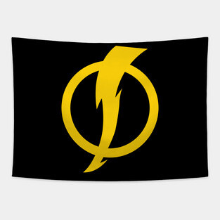 Static Shock logo Tapestry