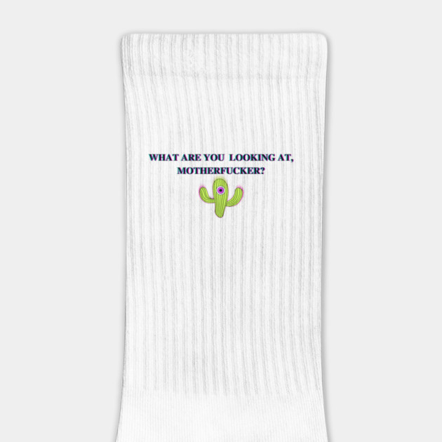 WHAT ARE YOU LOOKING AT, MOTHERFUCKER? by Demian Stipatio