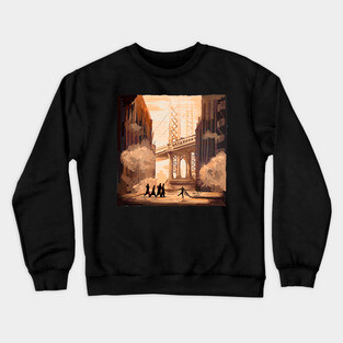 Once Upon a Time in America Illustration Crewneck Sweatshirt