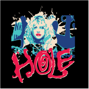 Vintage 90s Hole Posters and Art